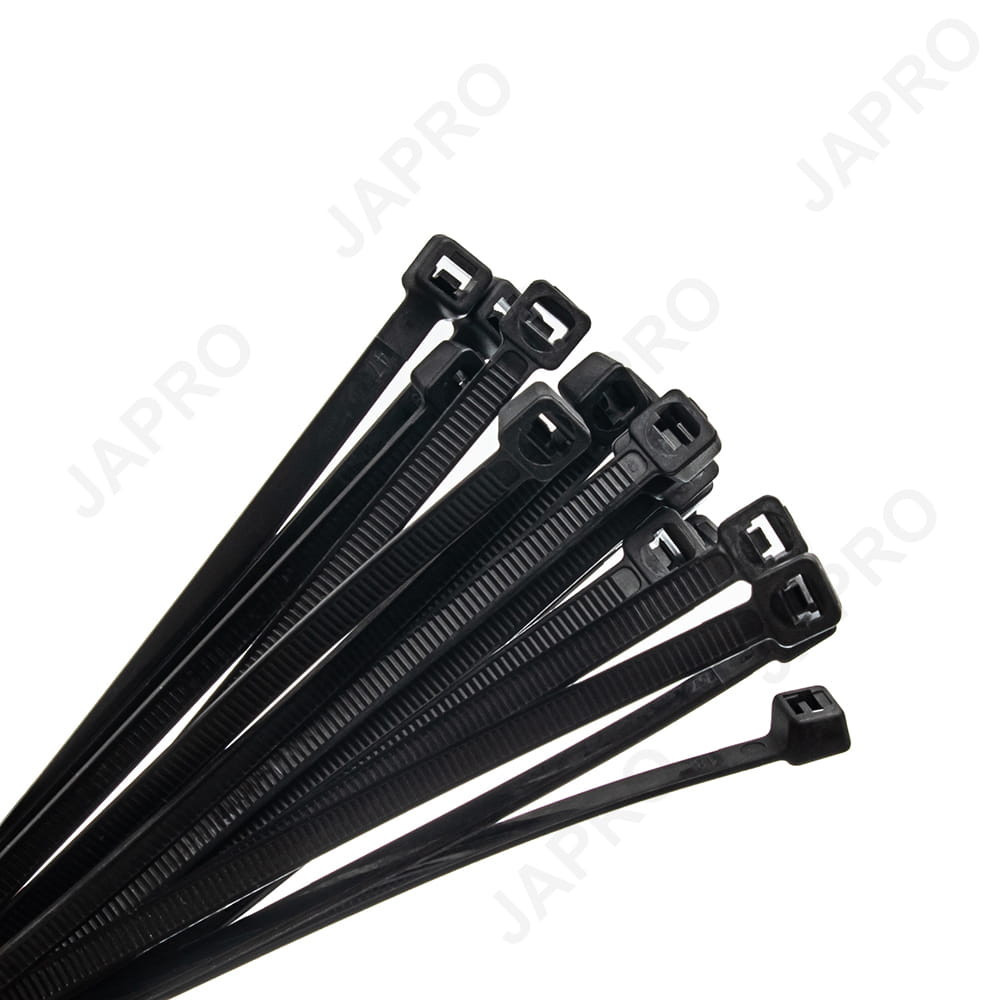 Opaska zaciskowa czarna TZ 250/3.6 UV (100 szt.)