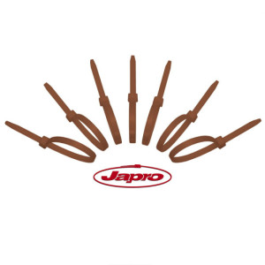 Opaska zaciskowa brązowa OZ 370/7.6 (100 szt.)