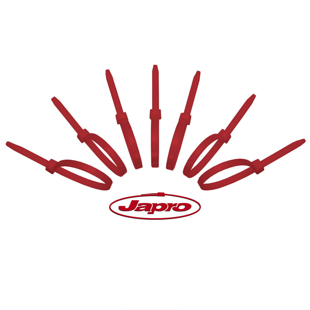 Opaska zaciskowa czerwona OZ 300/3.6 (100 szt.)