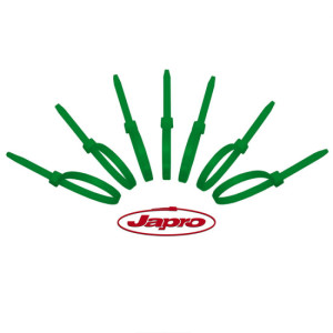 Opaska zaciskowa zielona OZ 200/4.8 (100 szt.)