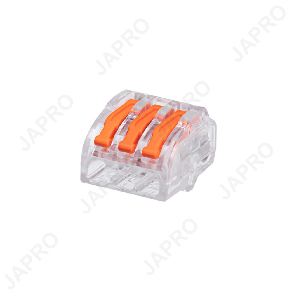 Szybkozłącze kablowe otwierane 3-torowe (100 szt)