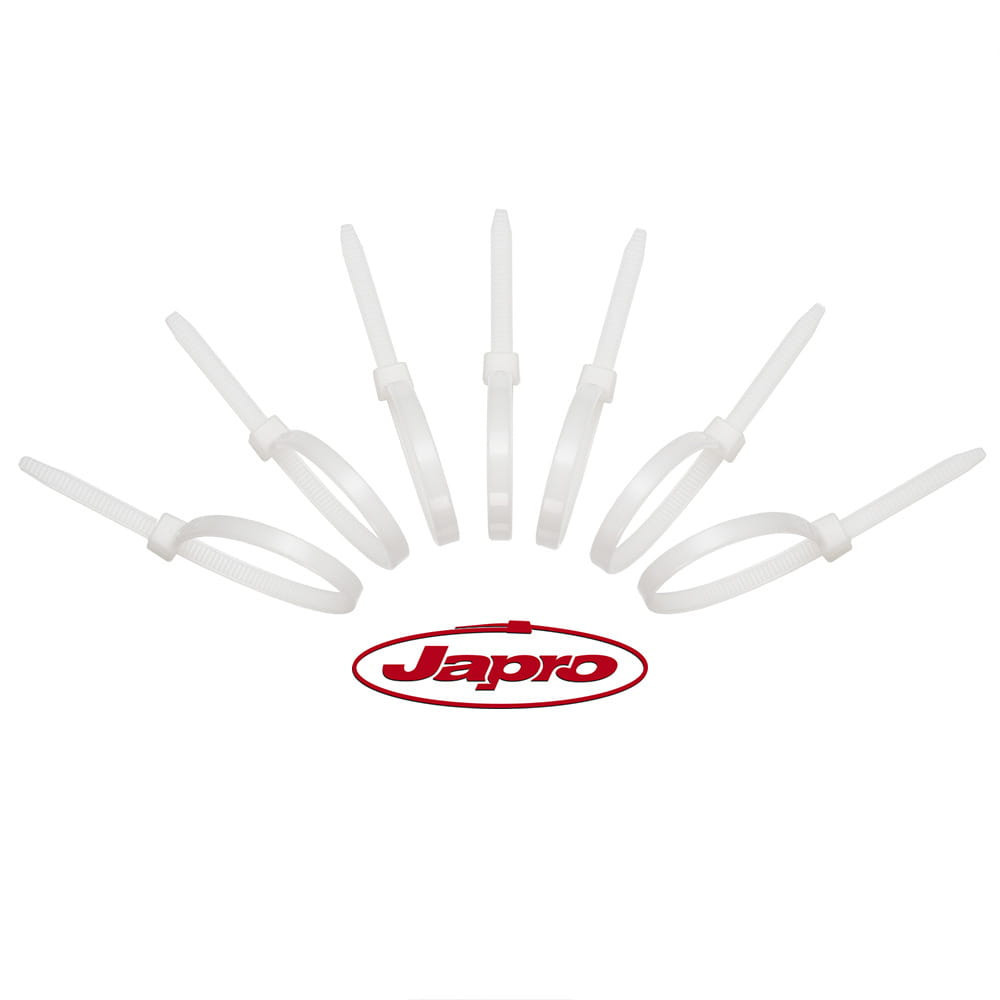 Opaska zaciskowa biała OZ 100/2.5 (100 szt.)