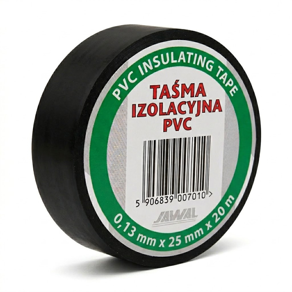 Taśma Izolacyjna PVC Standard 25mm x 20m